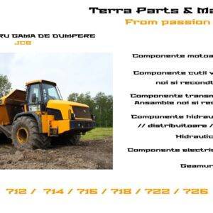 Piese dumper JCB