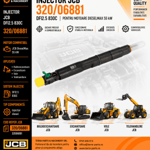 Injector JCB 320/06881 DFI2.5 830C pentru motor DieselMax 55 kW