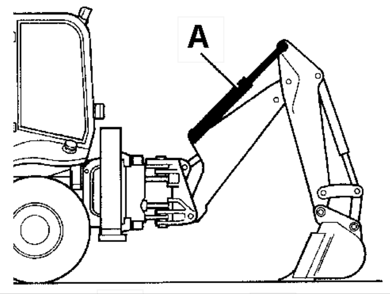 Cilindru ridicare brat JCB 2CX 557/60260