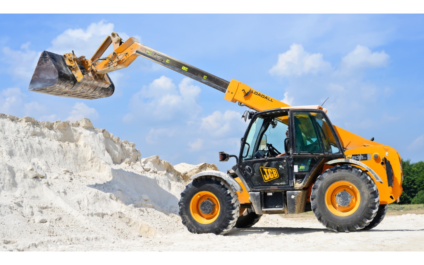 Piese telehandler JCB Buldo 3cx 4cx vola