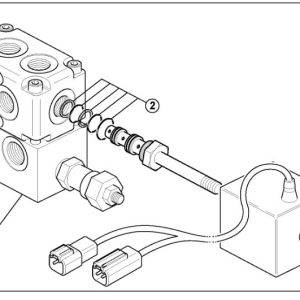 Supapa hidraulica JCB 25/222394