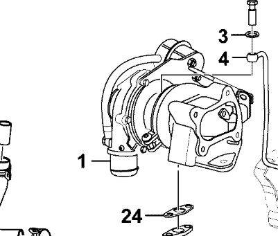 Turbina motor JCB 400/23481