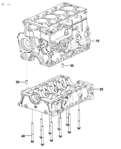 Bloc motor Dieselmax JCB 320/A1606