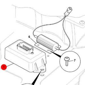 Unitate Control Joystick / ECU JCB – 128/A8476