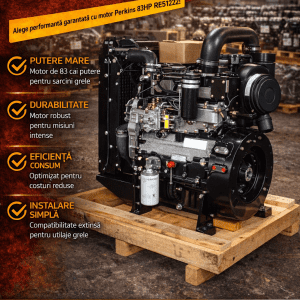 Perkins 83HP excavator motor