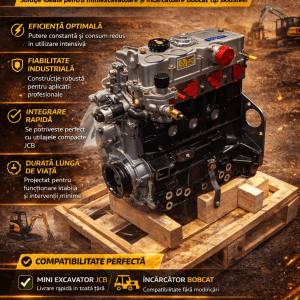 motor Perkins 404C-22 diesel pentru Bobcat si skidsteer