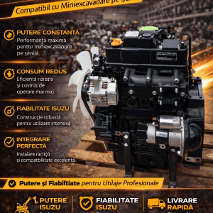 ISUZU 3CE1 miniexcavator