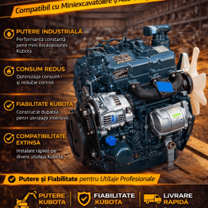 Kubota D1305 miniexcavator