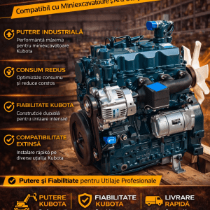 Kubota D1703 miniexcavator