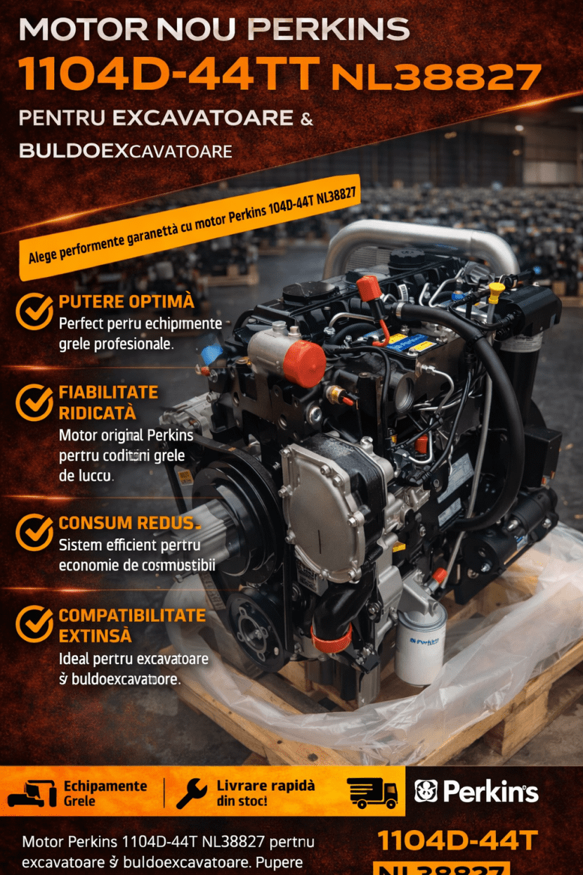 Motor Perkins 1104D-44T NL38827