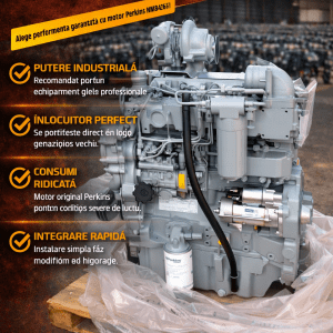 Motor diesel Perkins NM84267 pentru excavatoare