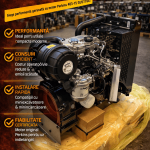 motor diesel Perkins compact utilaje