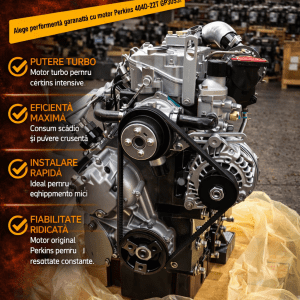 motor diesel Perkins turbo compact