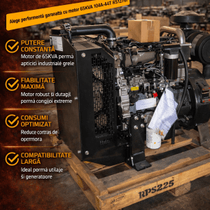 motor diesel Perkins generator 65KVA