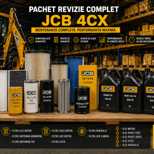 Kit mentenanță buldoexcavator JCB 4CX în depozit piese