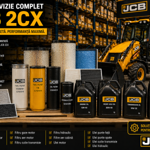 Kit mentenanță buldoexcavator JCB 2CX în depozit piese
