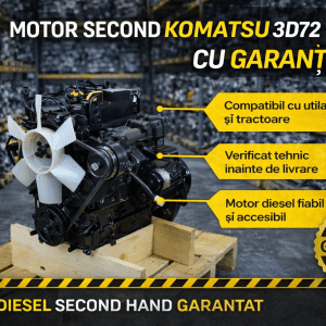 motor Komatsu 3D72 utilaje constructii