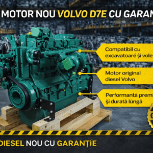 motor Volvo D7E excavator diesel