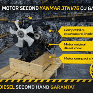 motor Yanmar 3TNV76 utilaje constructi