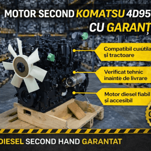 motor Komatsu 4D95 utilaje constructii