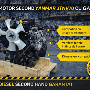 motor Yanmar 3TNV70 utilaje constructii