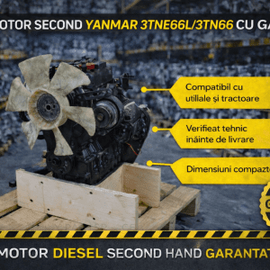 motor Yanmar 3TN66 utilaje constructii