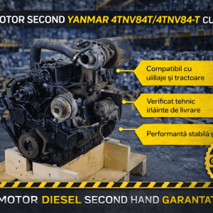 motor Yanmar 4TNV84T second cu garantie