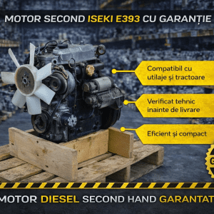 motor Iseki E383 second cu garantie