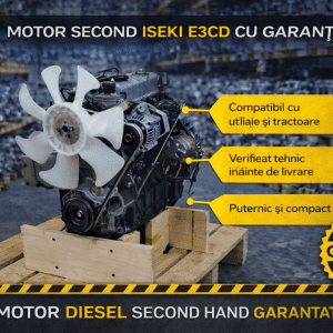 motor Iseki E3CD second cu garantie