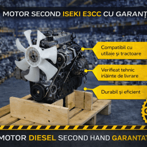 motor Iseki E3CC utilaje constructii