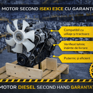 motor Iseki E3CE second cu garantie