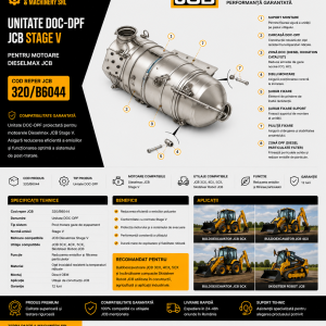 Filtru emisii JCB cod 320/B6044