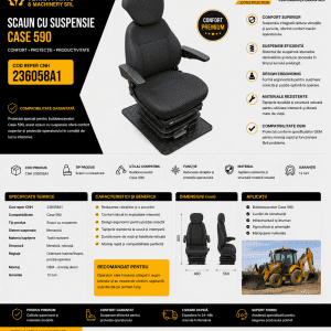 Scaun operator Case CNH 236058A1