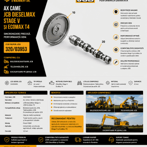 Arbore distribuție JCB cod 320/03953