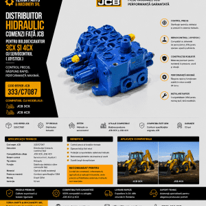 Distribuitor JCB cod 333/C7087 pentru 3CX și 4CX