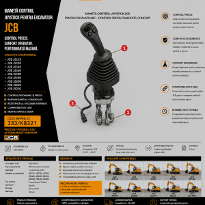 Joystick excavator JCB cod 333/K8321