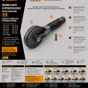 Întinzător șenilă JCB cod 332/J3193