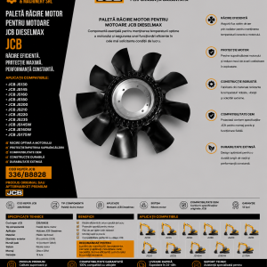 Ventilator motor JCB cod 336/B8828