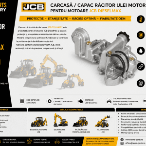 Carcasă răcitor ulei motor JCB 320/A4172 pentru motoare DieselMax.