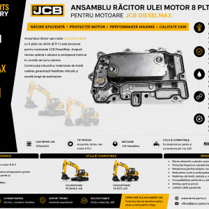 Ansamblu răcitor ulei motor JCB 320/A4261 pentru motoare DieselMax.