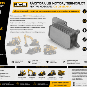 Răcitor ulei motor JCB 320/B4124 pentru motoare DieselMax.