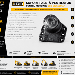 Suport paletă ventilator JCB 320/A8514 pentru motor DieselMax.
