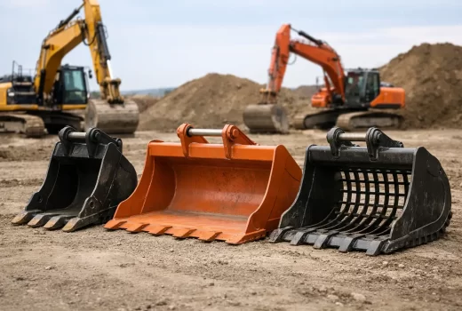 Ce tip de cupă de excavator aleg pentru lucrare?