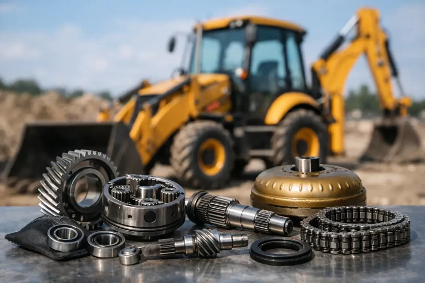 Cum alegi piese transmisie buldoexcavator corecte
