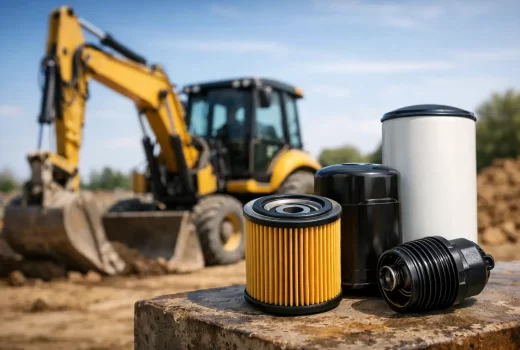 Filtre ulei buldoexcavator pentru lucru sigur