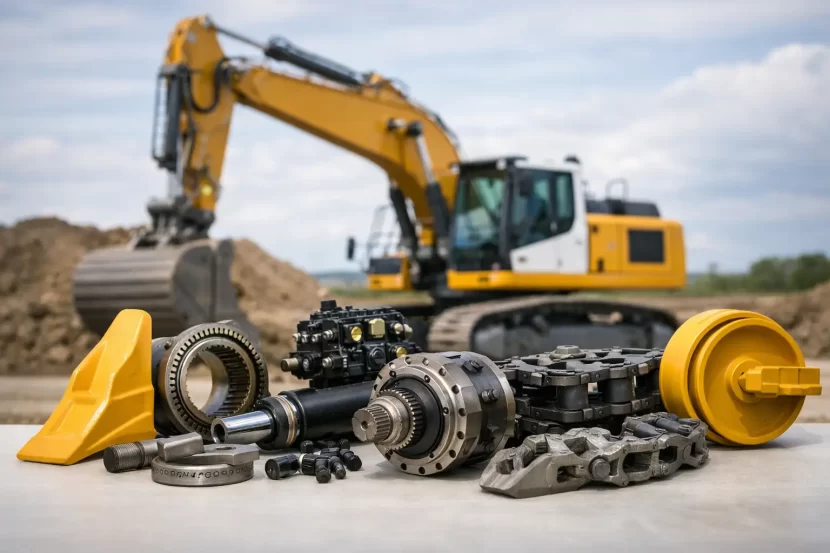 Piese Liebherr pentru excavator: alegerea corectă