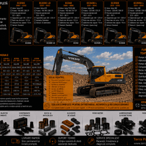 Piese excavator Volvo EC330C EC340 EC340D EC350D și EC350E