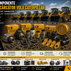 Piese încărcător frontal Caterpillar CAT pentru motor, transmisie și hidraulică