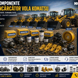 Piese încărcător frontal Komatsu pentru motor, transmisie și hidraulică