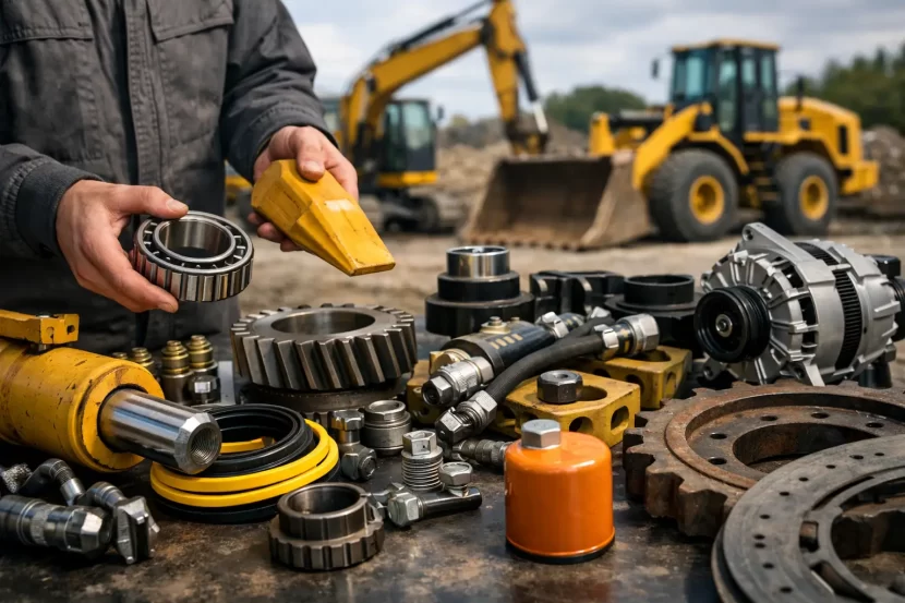 Cum alegi piese de schimb pentru utilaje de construcții